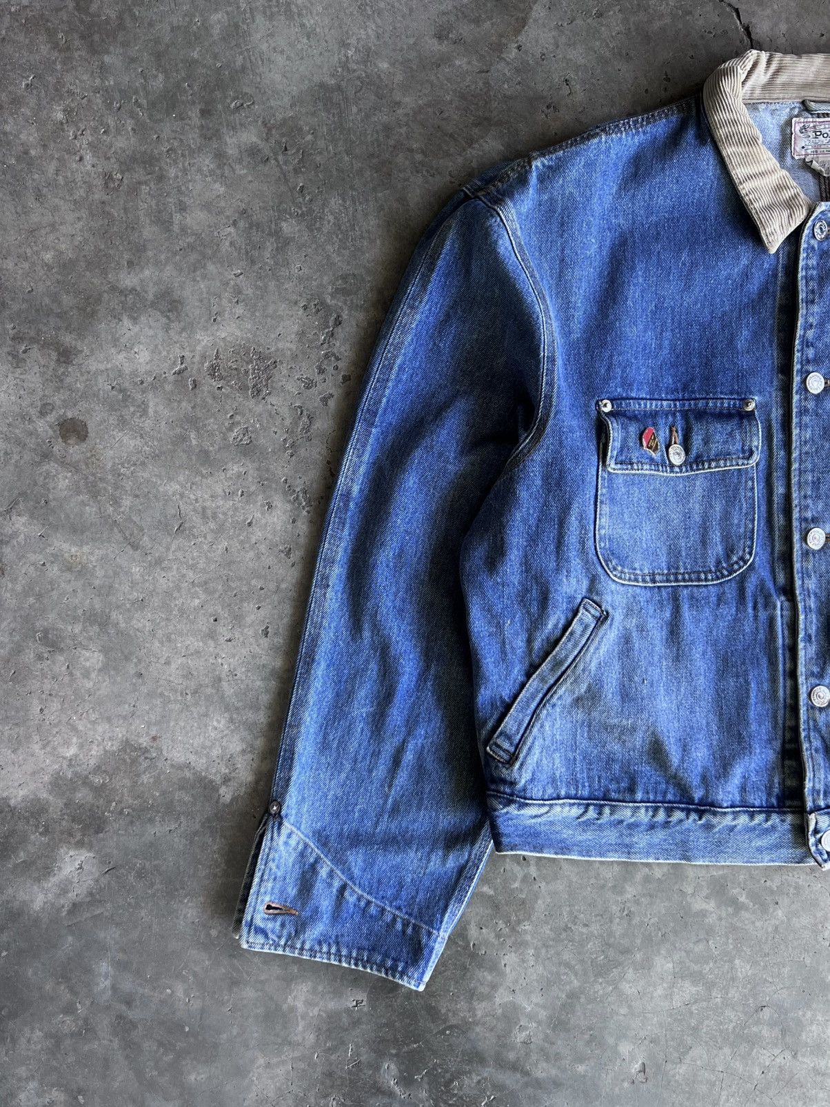 Polo Ralph Lauren Kanye West Sample Reference Polo Ralph Lauren Denim Jacket Size US L / EU 52-54 / 3 - 6 Thumbnail