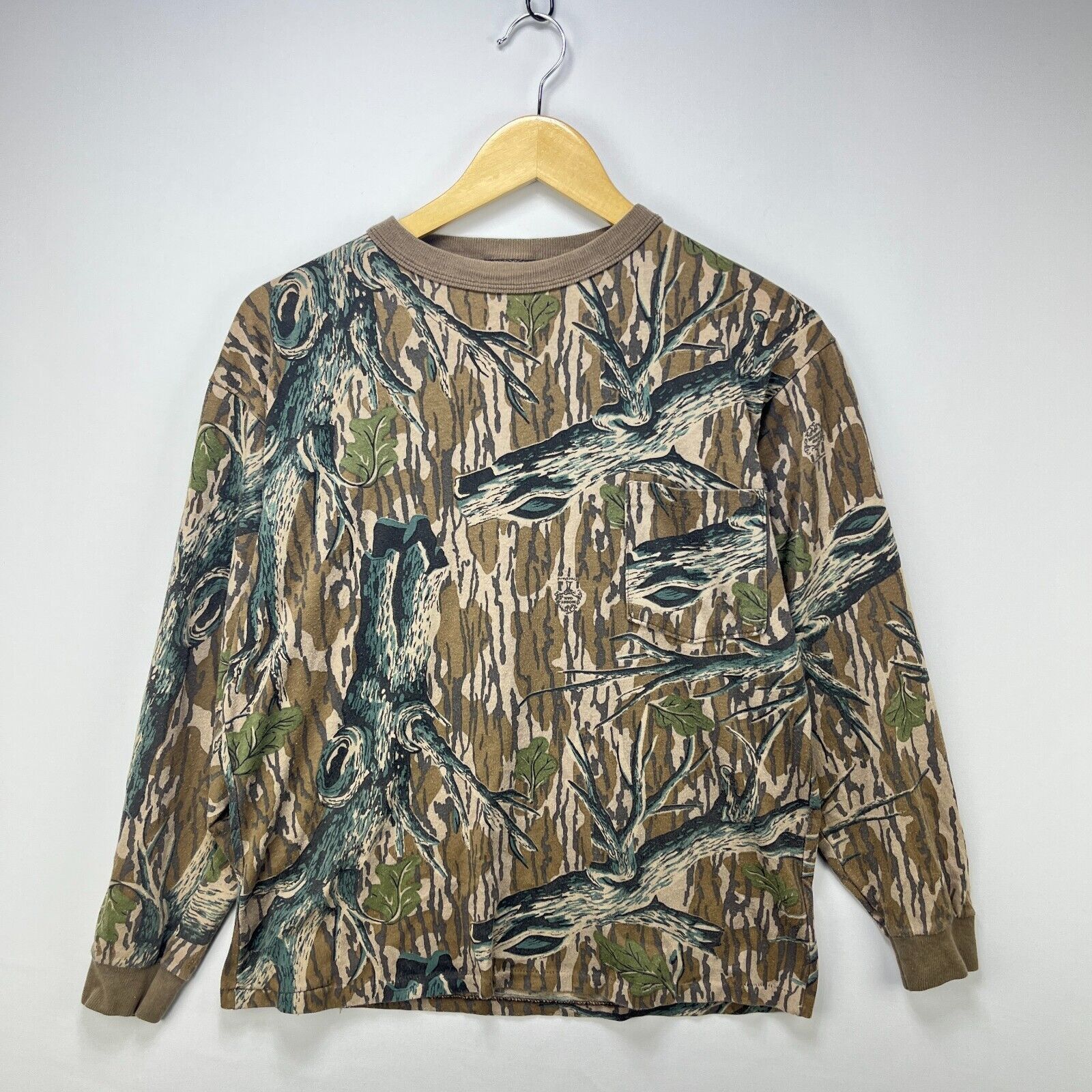 Vintage Vintage 80s Realtree Camo Single Stitch Long Sleeve Medium Size US M / EU 48-50 / 2 - 1 Thumbnail