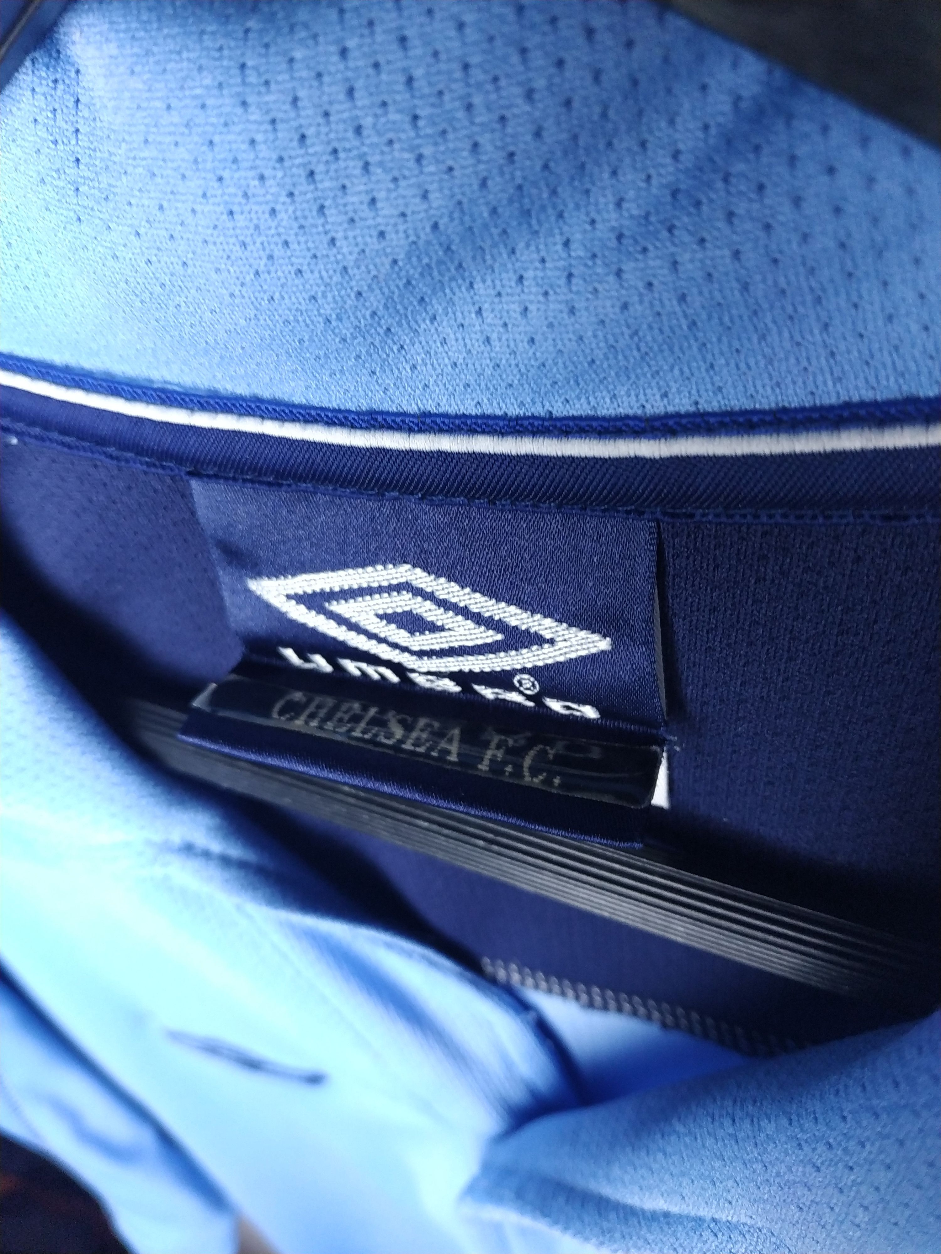 Chelsea Soccer Chelsea London 1999-2000 Umbro vintage football jersey polo Size US XL / EU 56 / 4 - 8 Thumbnail