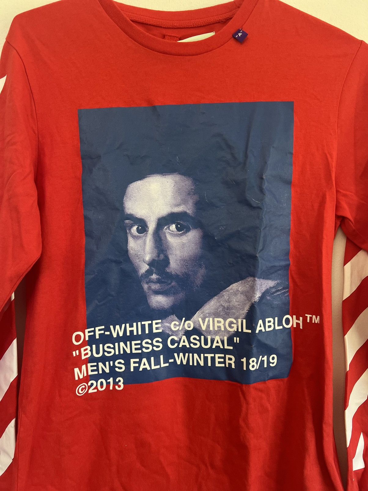 Off-White Off white Bernini Long sleeve TEE Size US S / EU 44-46 / 1 - 5 Thumbnail