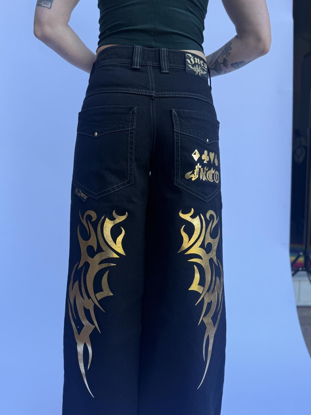 JNCO JNCO Tribal Collection - Gambler Jeans Size 28" / US 6 / IT 42 - 4 Thumbnail