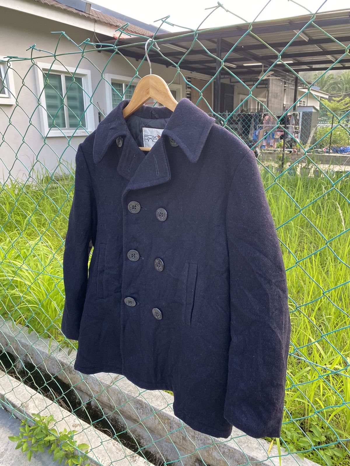 Vintage AW Vintage Fox Knapp peacoat jacket Size M / US 6-8 / IT 42-44 - 6 Thumbnail