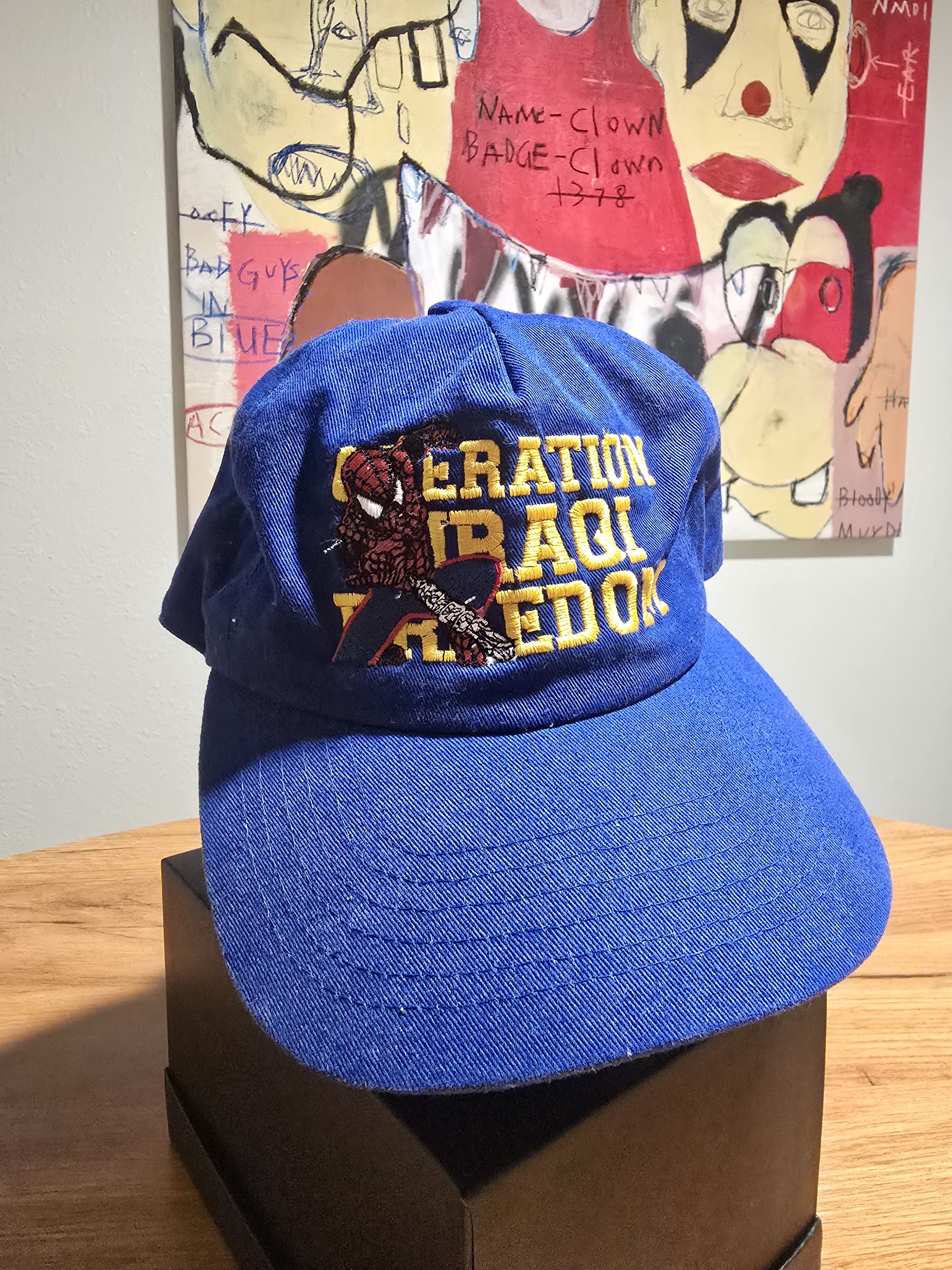 Vintage Vintage Operation Iraqi Freedom (Spiderman) Hat Size ONE SIZE - 7 Thumbnail