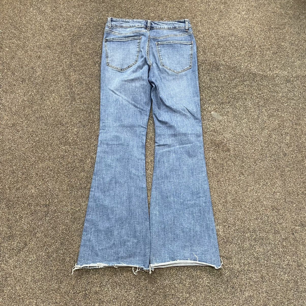 Vintage Vintage Y2K Flared Distressed Jeans Baggy Wide Leg Grunge 32 Size US 32 / EU 48 - 1 Thumbnail