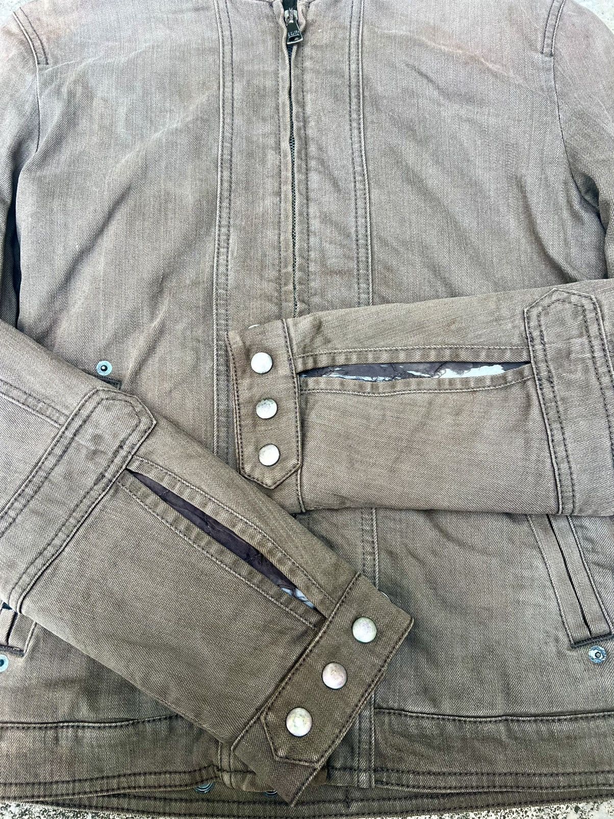Dolce & Gabbana VINTAGE THRASHED D&G WOOL DENIM JACKET Size US S / EU 44-46 / 1 - 9 Thumbnail