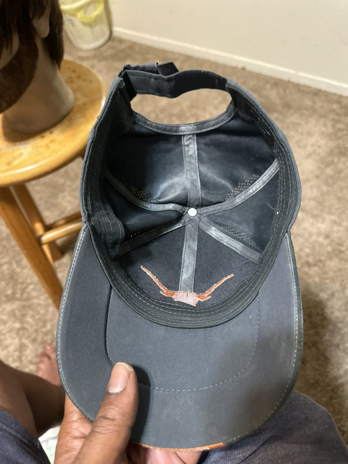 NCAA Vintage NCAA Nike Texas Longhorns “triple grey” hat 00s Size ONE SIZE - 7 Thumbnail