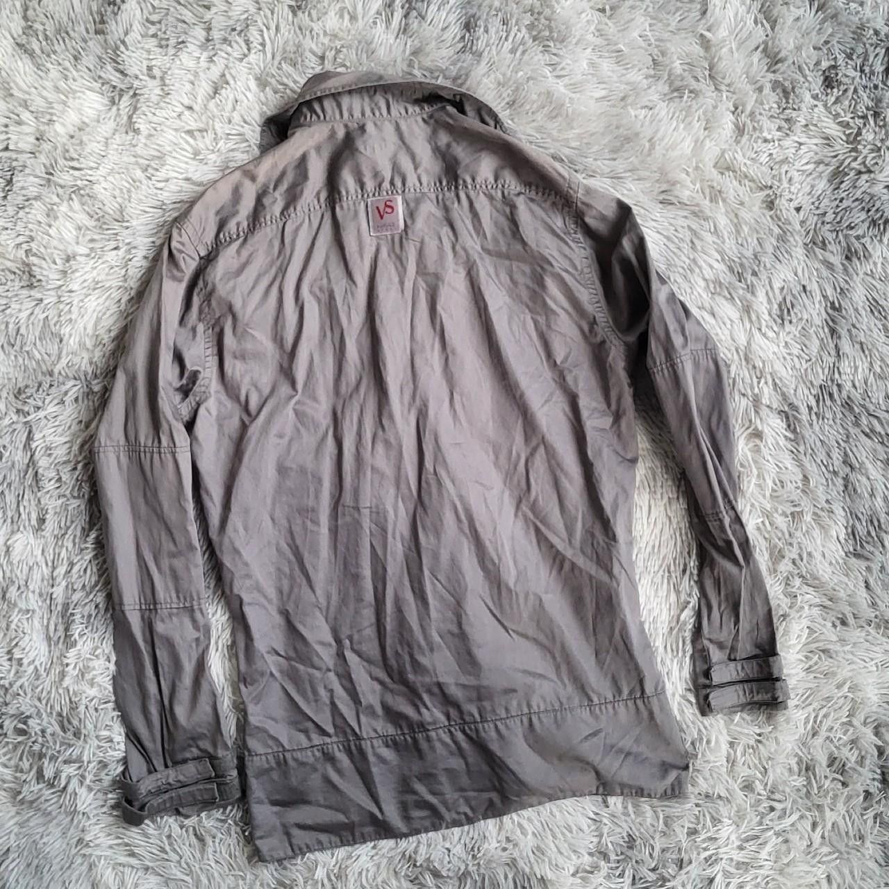 Versace Versace Men's Grey shirt - Vintage - Y2K - Size M Size US M / EU 48-50 / 2 - 2 Thumbnail