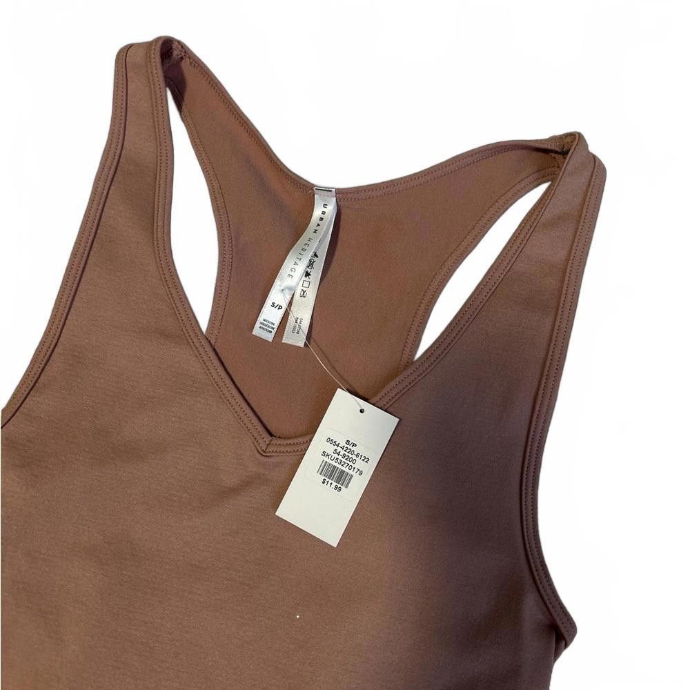 Designer Trendy Brown Bodysuit - New With Tags Size S / US 4 / IT 40 - 5 Thumbnail