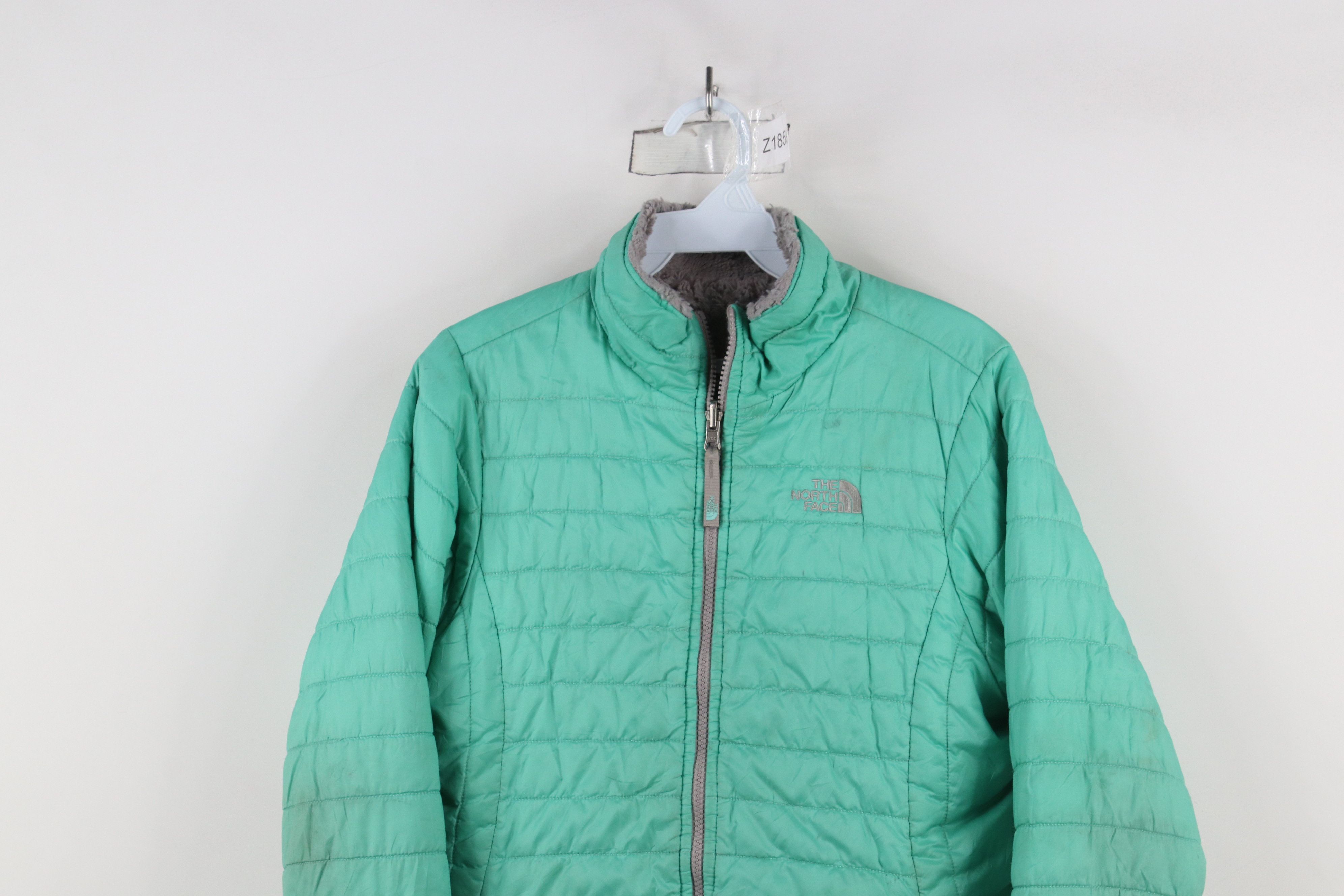 The North Face × Vintage The North Face Thermoball Fleece Reversible Puffer Jacket Size US S / EU 44-46 / 1 - 2 Thumbnail
