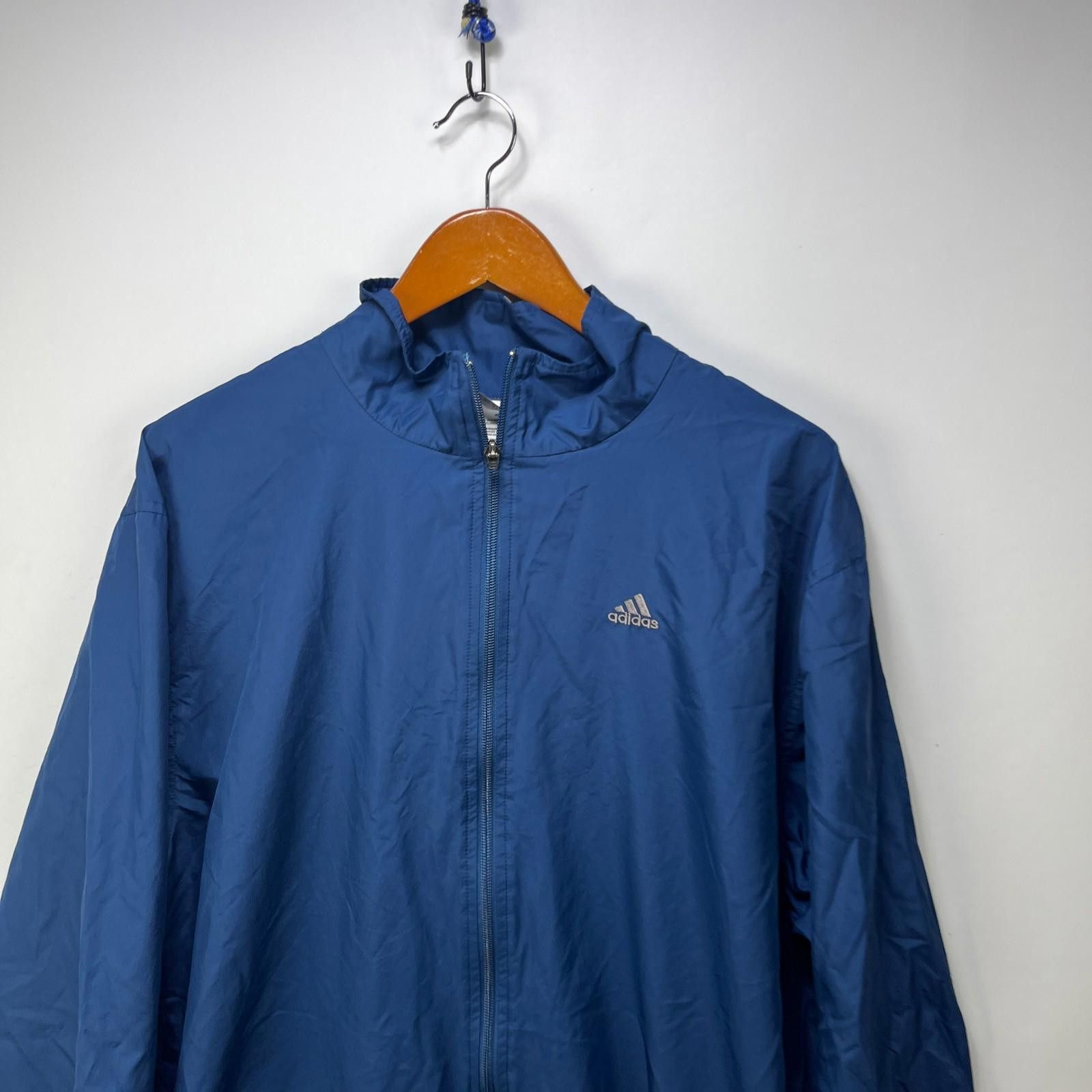 Adidas Vintage Adidas Full Zip Windbreaker Jacket Large Size US L / EU 52-54 / 3 - 2 Thumbnail
