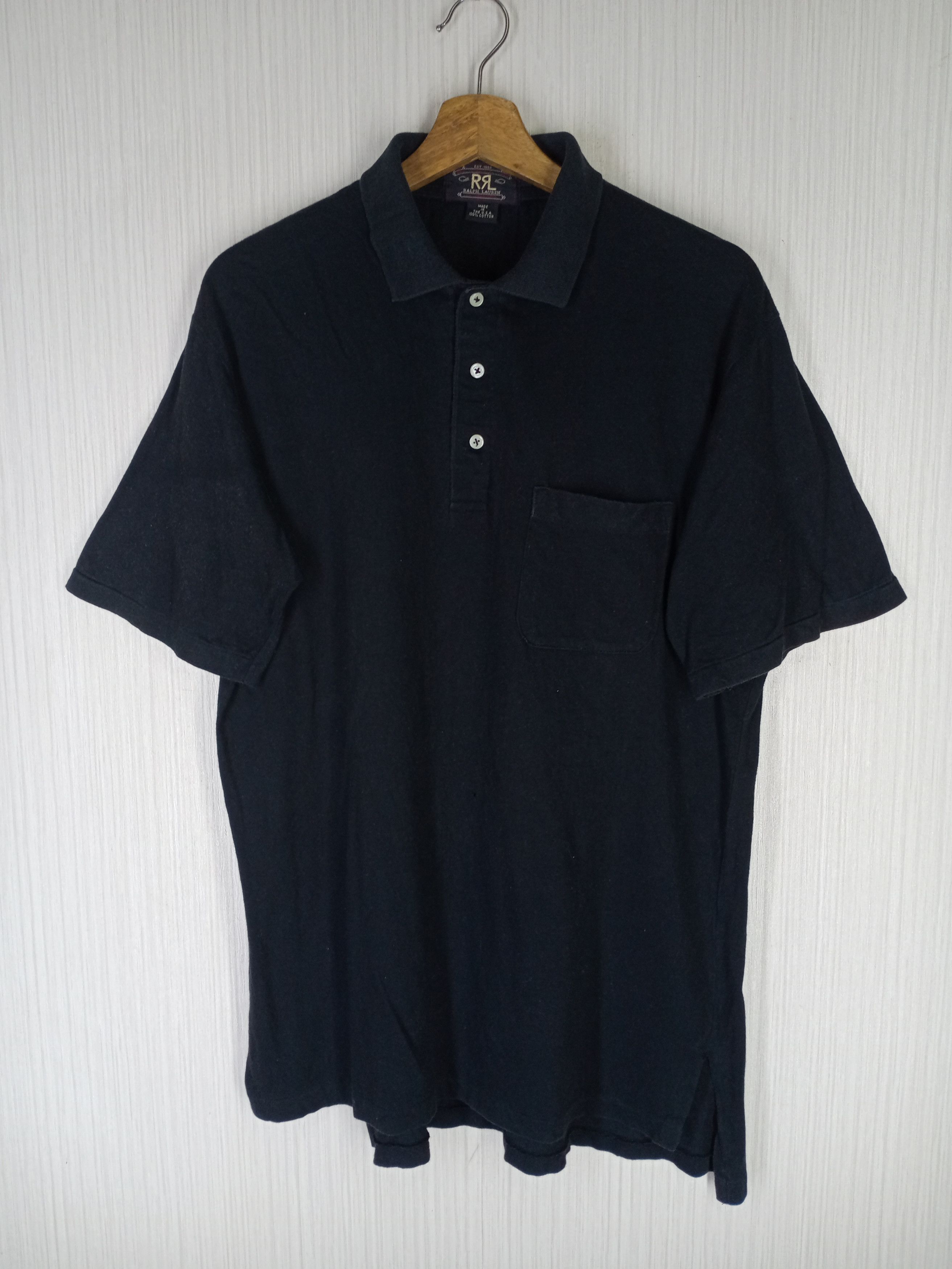 RRL Ralph Lauren Rare Vintage RRL Ralph Lauren Polo Shirt Size US L / EU 52-54 / 3 - 1 Thumbnail