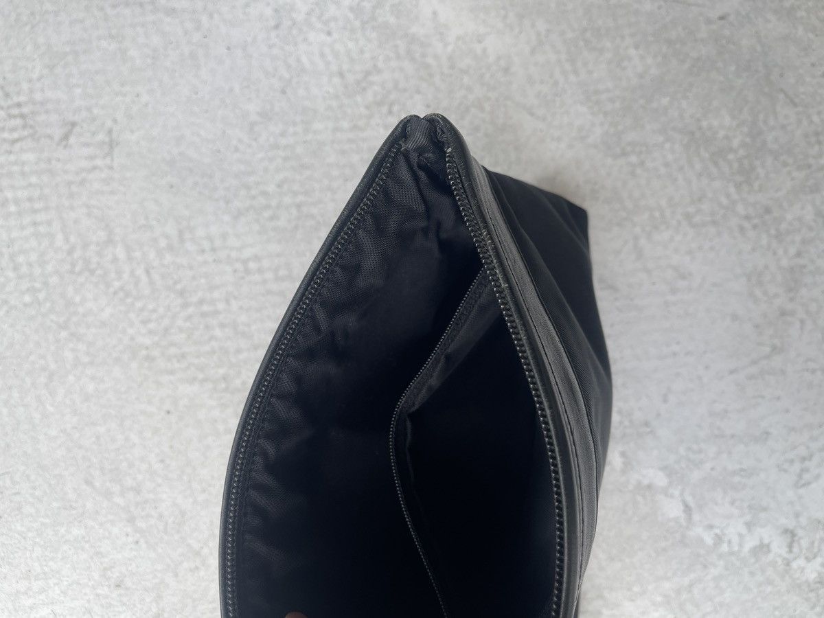 Issey Miyake Issey Miyake Leather Panel Zip Pouch Size ONE SIZE - 8 Thumbnail