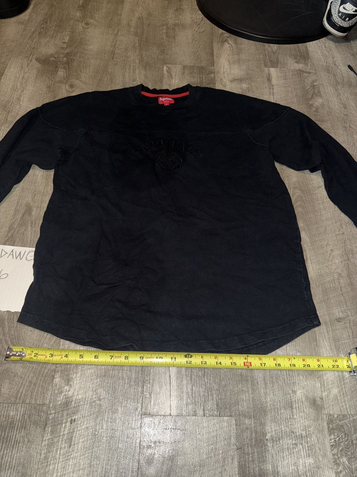 Supreme Supreme Crest logo L/S Size US L / EU 52-54 / 3 - 7 Thumbnail