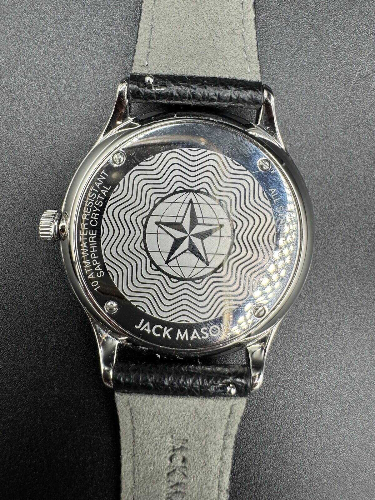 Other Jack Mason Ellum Watch Naby Blue Black Leather JM-H201-007 B Size ONE SIZE - 9 Thumbnail