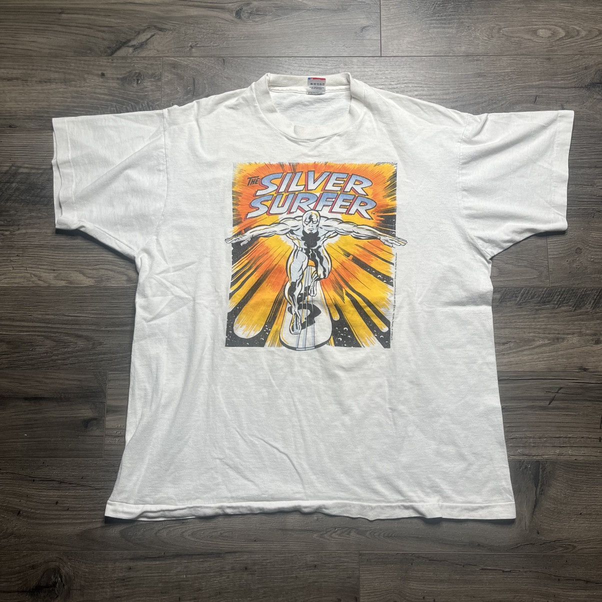 Marvel Comics 90s silver surfer comic tee shirt xl Size US XL / EU 56 / 4 - 1 Thumbnail