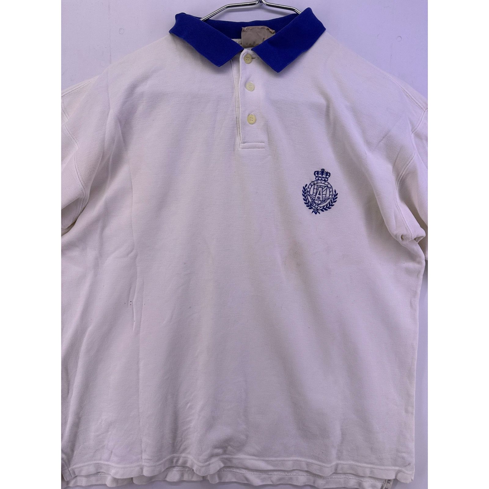 Aeropostale Vintage Aeropostale White and Blue polo shirt Size large Size US L / EU 52-54 / 3 - 3 Thumbnail