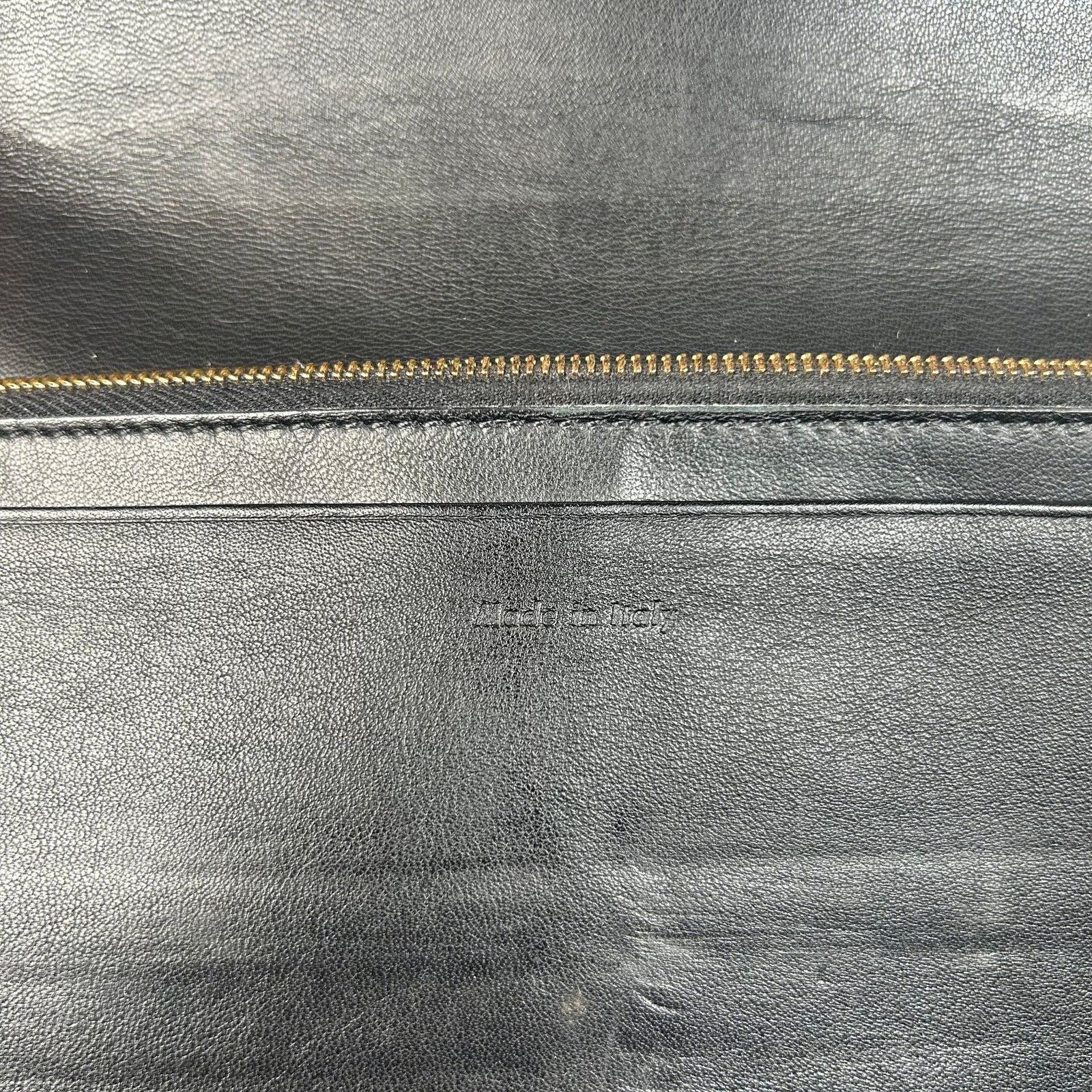 Celine Celine Black/Green Calfskin Envelope Wallet Size ONE SIZE - 7 Thumbnail