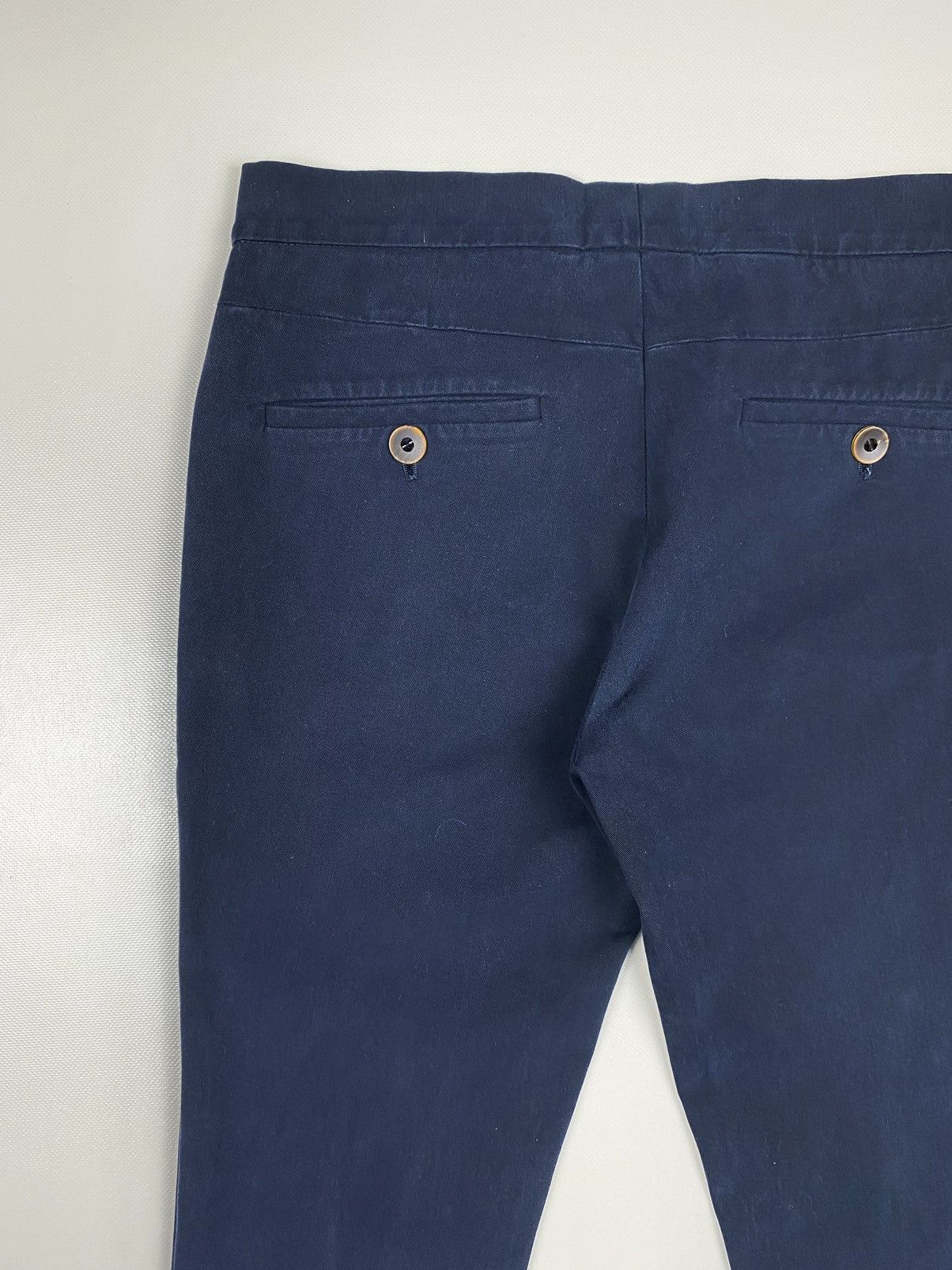 Brunello Cucinelli Brunello Cucinelli Women’s Cotton Trousers Pants Size 28" / US 6 / IT 42 - 11 Thumbnail