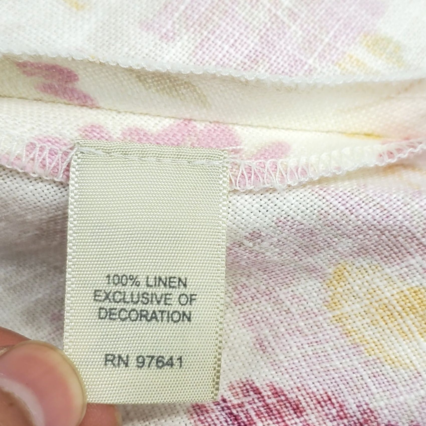 J. Jill J. Jill A-Line Skirt Womens Size PS Multicolor Floral Lightweight Linen Short Wool? No. Size 28" / US 6 / IT 42 - 7 Thumbnail