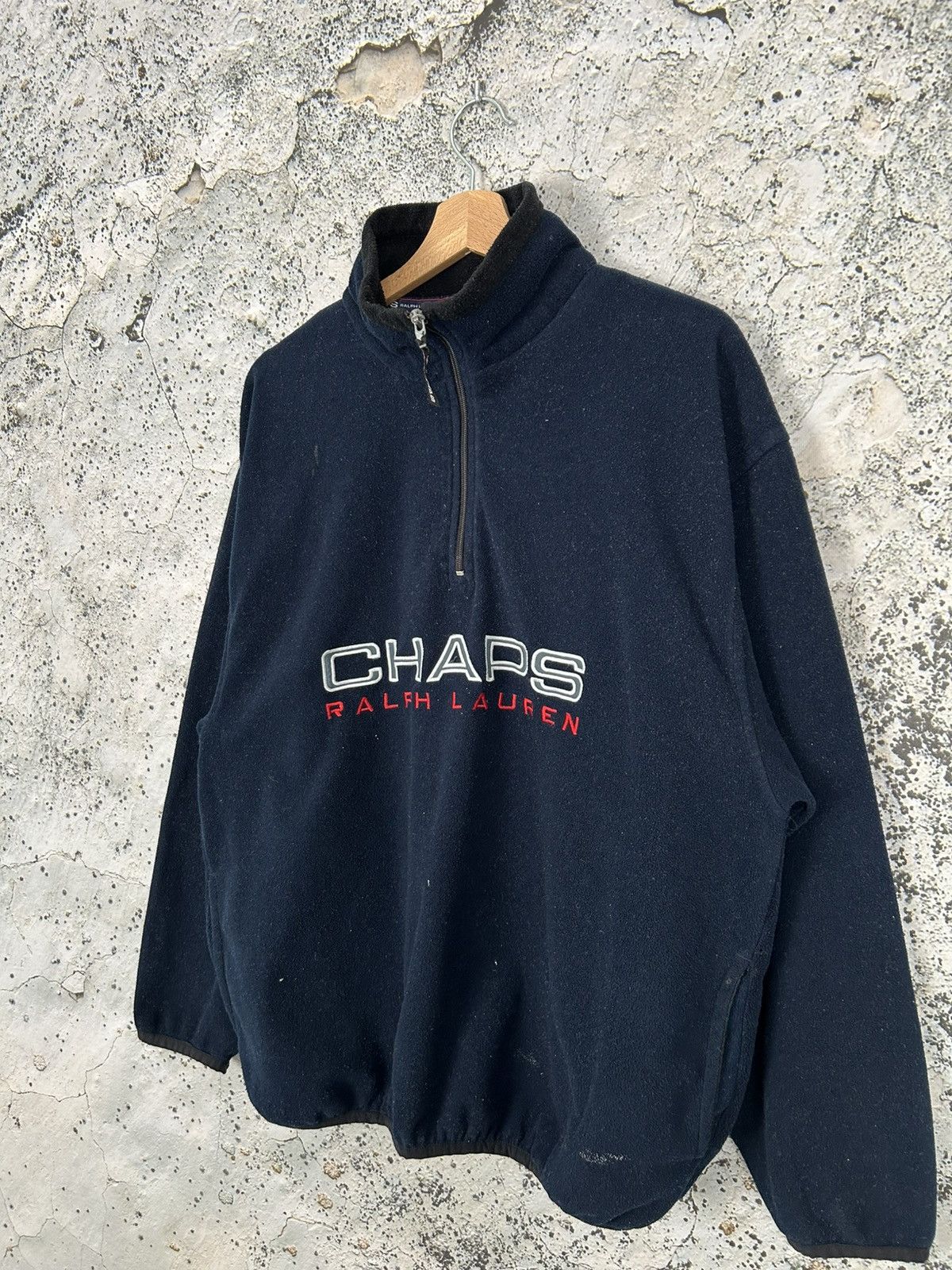 Chaps Ralph Lauren Vintage Chaps Ralph Lauren Fleece 90s Streetwear Rap Baggy Size US M / EU 48-50 / 2 - 2 Thumbnail