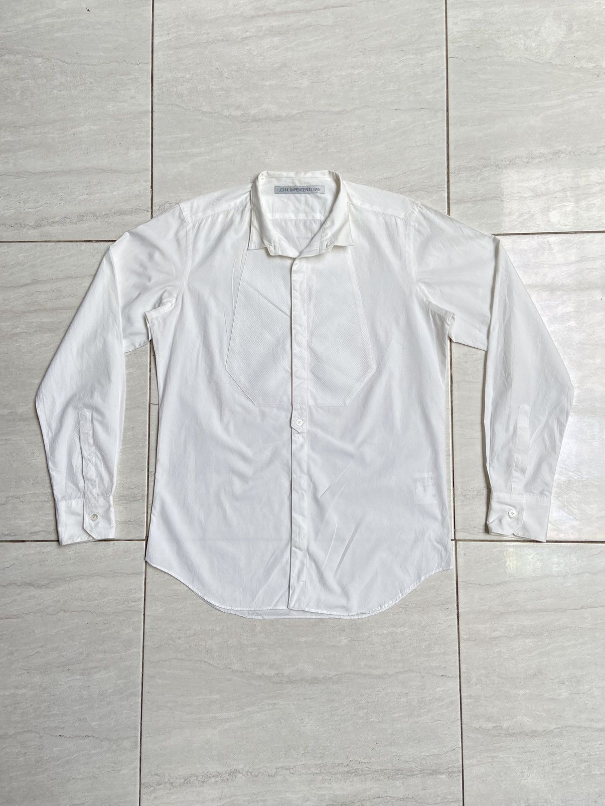 Designer × JOHN LAWRENCE SULLIVAN × Japanese Brand JOHN LAWRENCE SULLIVAN White Shirt Size US S / EU 44-46 / 1 - 1 Thumbnail