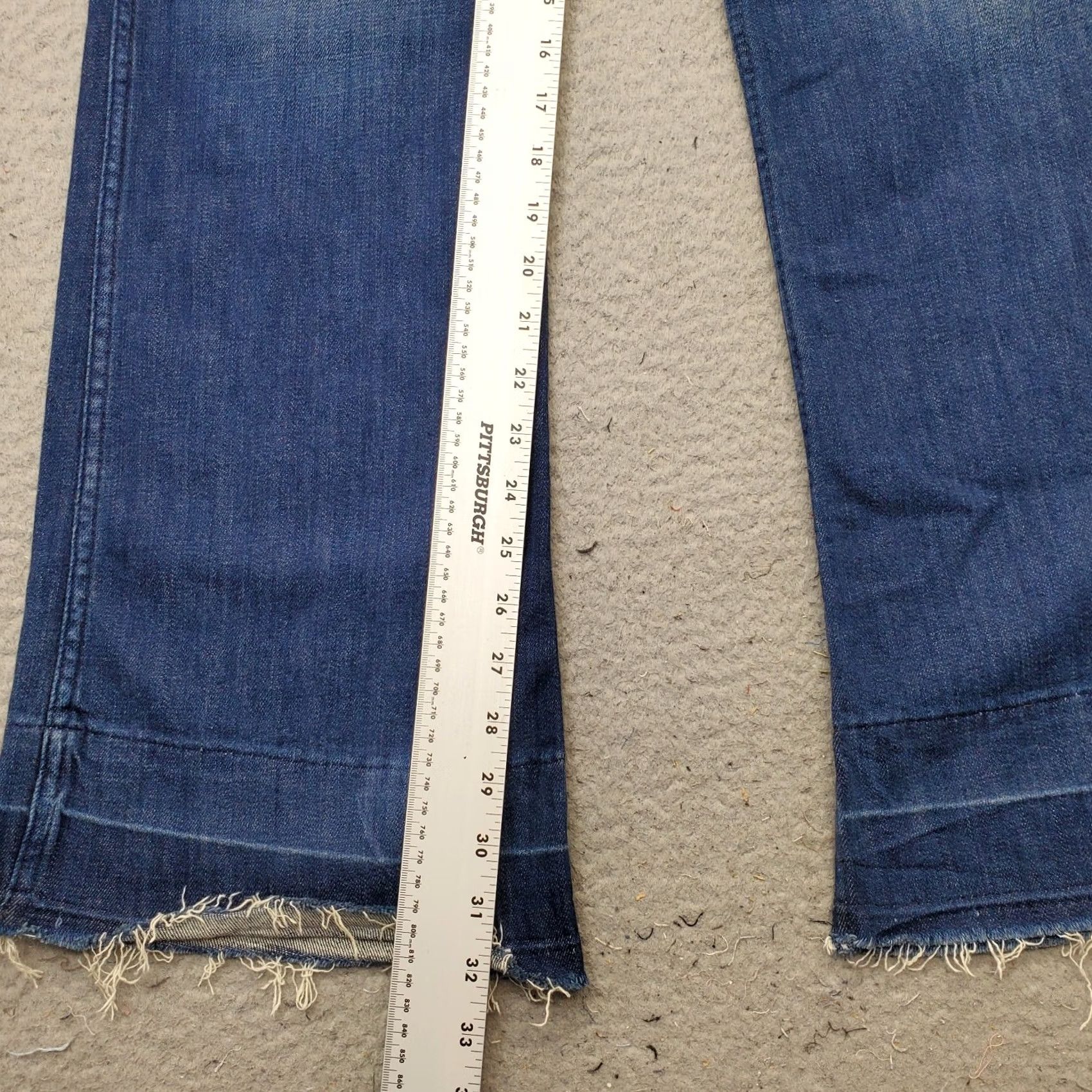 Vintage Denim & Supply Ralph Lauren Jeans Womens 25 Blue 5-Pocket Design Flare Denim Jeans Vintage: No? Size 42" / US 20 - 5 Thumbnail
