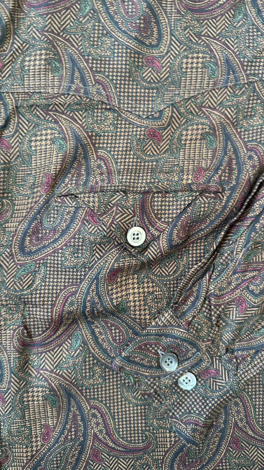 Japanese Brand VINTAGE ZAGATO MILANO PAISLEY SHIRT Size US M / EU 48-50 / 2 - 3 Thumbnail