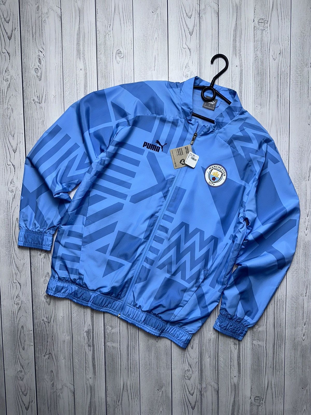 Puma Manchester City puma soccer jacket blue size M Size US M / EU 48-50 / 2 - 3 Thumbnail