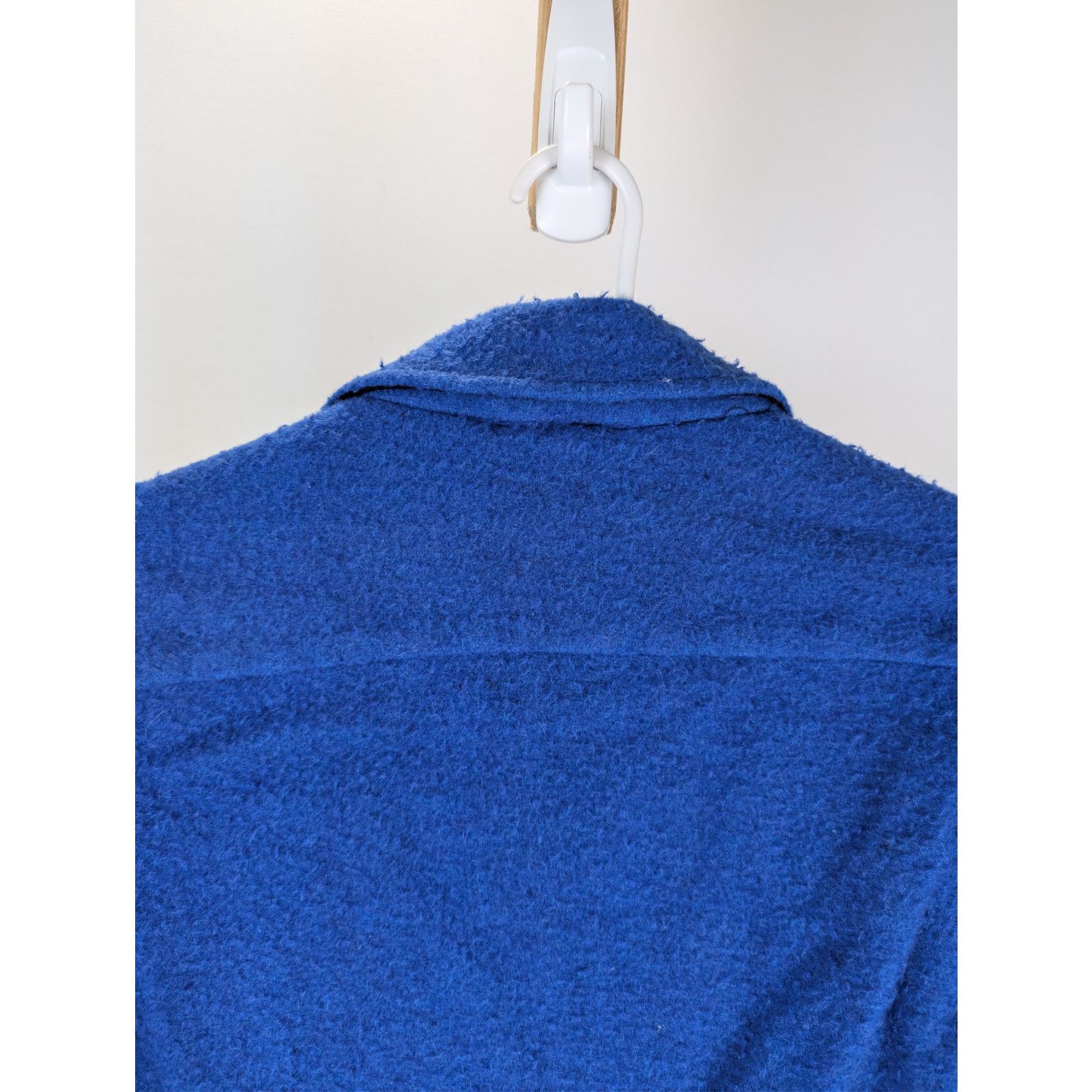 Percival o1rshd1 CC20 Casentino Wool Blanket Overshirt in Blue Size US L / EU 52-54 / 3 - 15 Thumbnail
