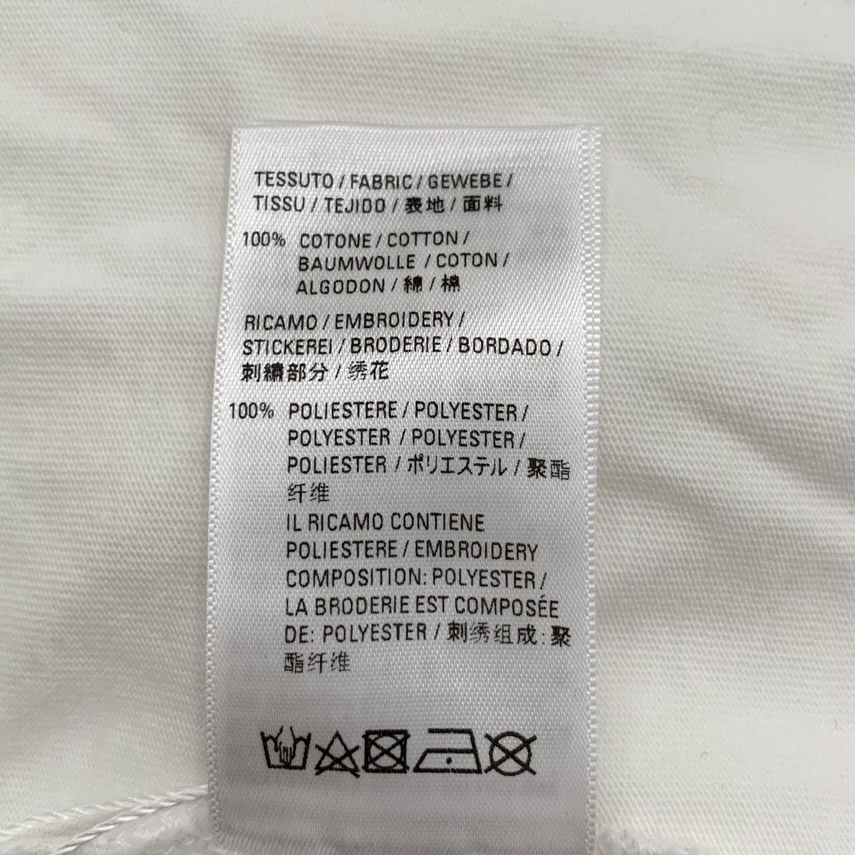 Balenciaga Balenciaga Logo Wheat Embroidery Short Sleeve T-shirt K26WX Size US M / EU 48-50 / 2 - 8 Thumbnail