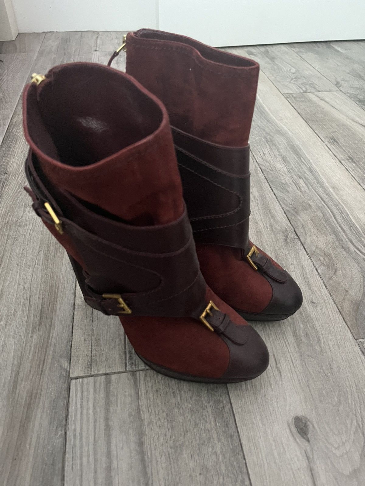 Alexander McQueen alexander mcqueen high heel boots Size US 11 / IT 41 - 3 Thumbnail
