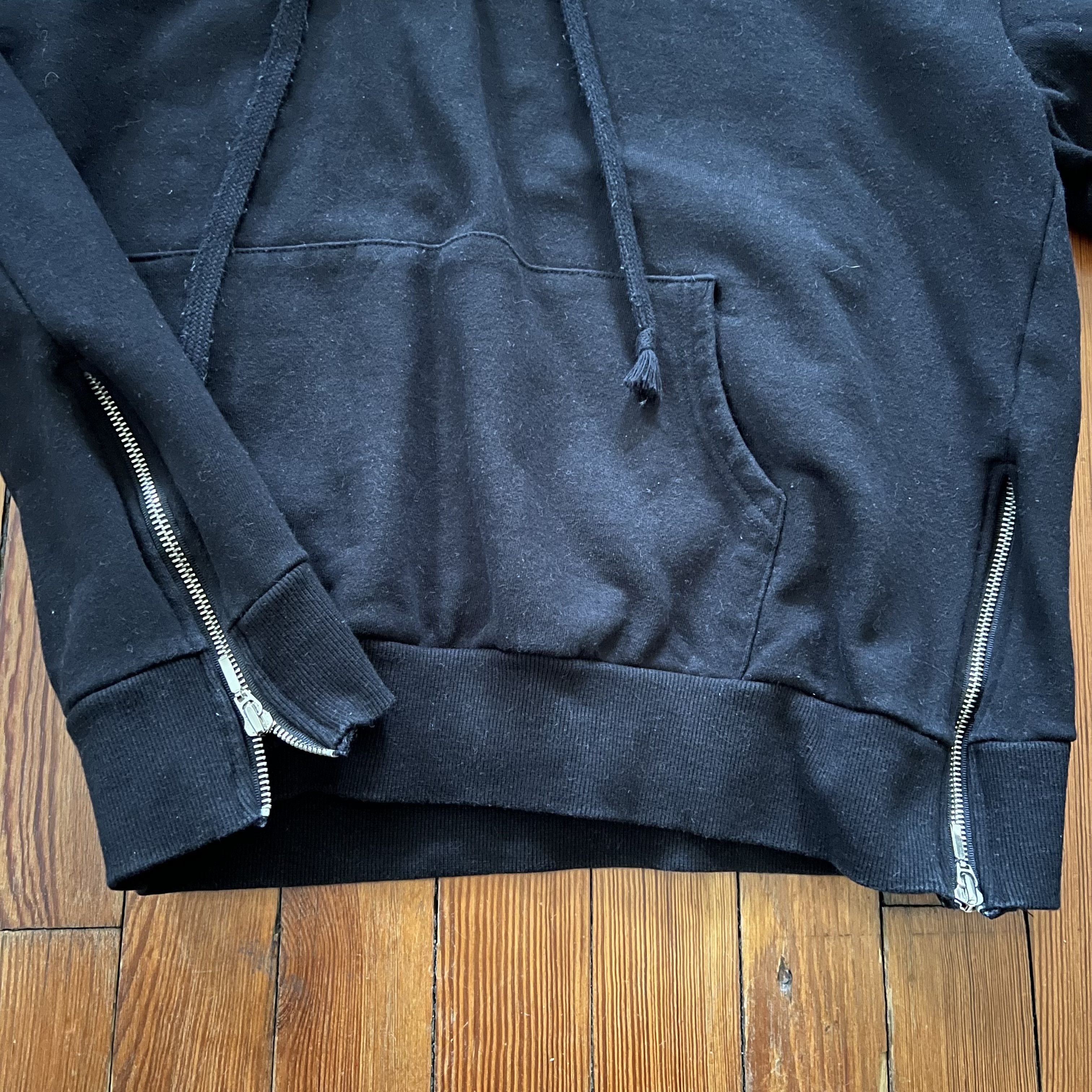 Japanese Brand Casper John Side-zip hoodie / Black / Medium Size US M / EU 48-50 / 2 - 4 Thumbnail