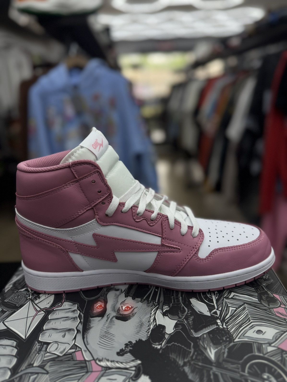Designer OMI In Hellcat Sneakers Pink Size 13US Size US 13 / EU 46 - 6 Thumbnail