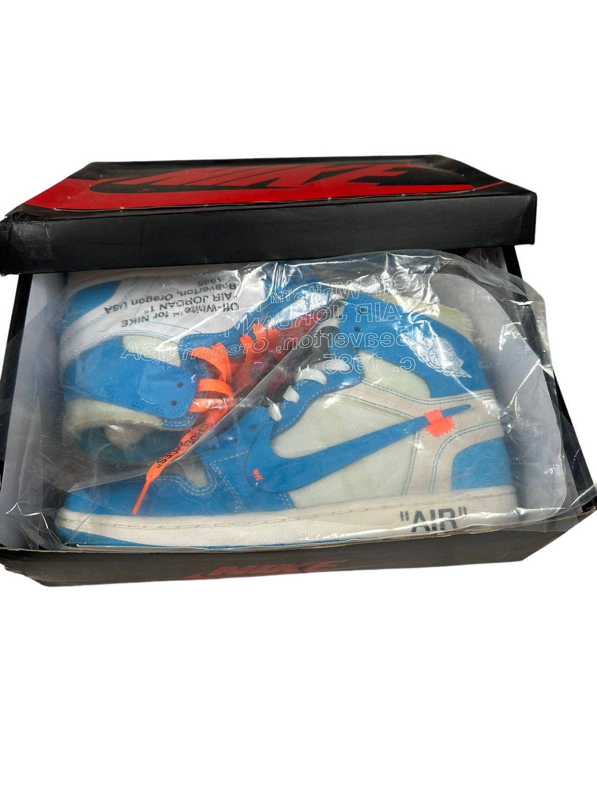 Jordan Brand × Off-White Off white Jordan 1 UNC Size US 10 / EU 43 - 13 Thumbnail
