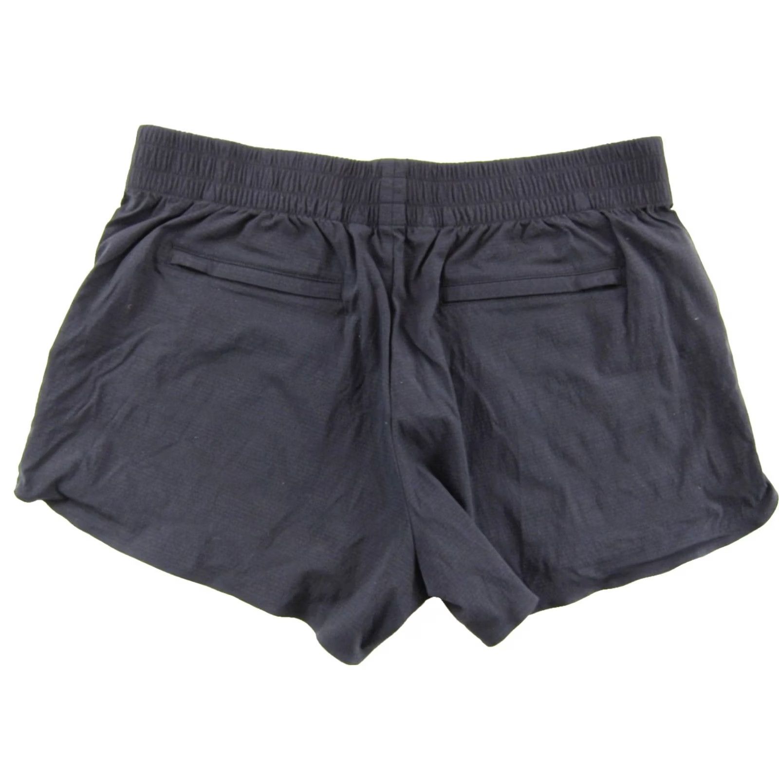 Athleta Athleta Women's Shorts Athletic Black Stretch Zip Workout Run Gym 12 Casual Activewear Str... Size 34" / US 12 / IT 48 - 2 Thumbnail