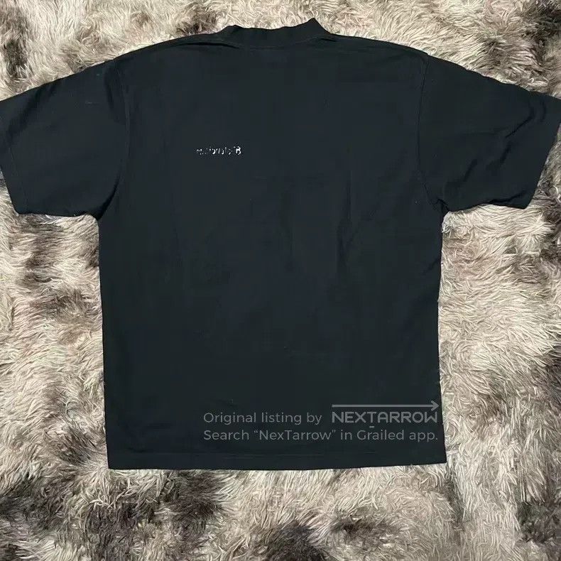 Balenciaga Balenciaga Embroidered Logo Short Sleeve Size US M / EU 48-50 / 2 - 2 Thumbnail