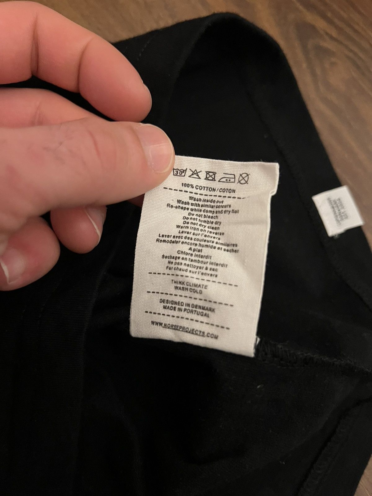 Norse Projects Norse Projects Black Blank Tee Size US S / EU 44-46 / 1 - 7 Thumbnail