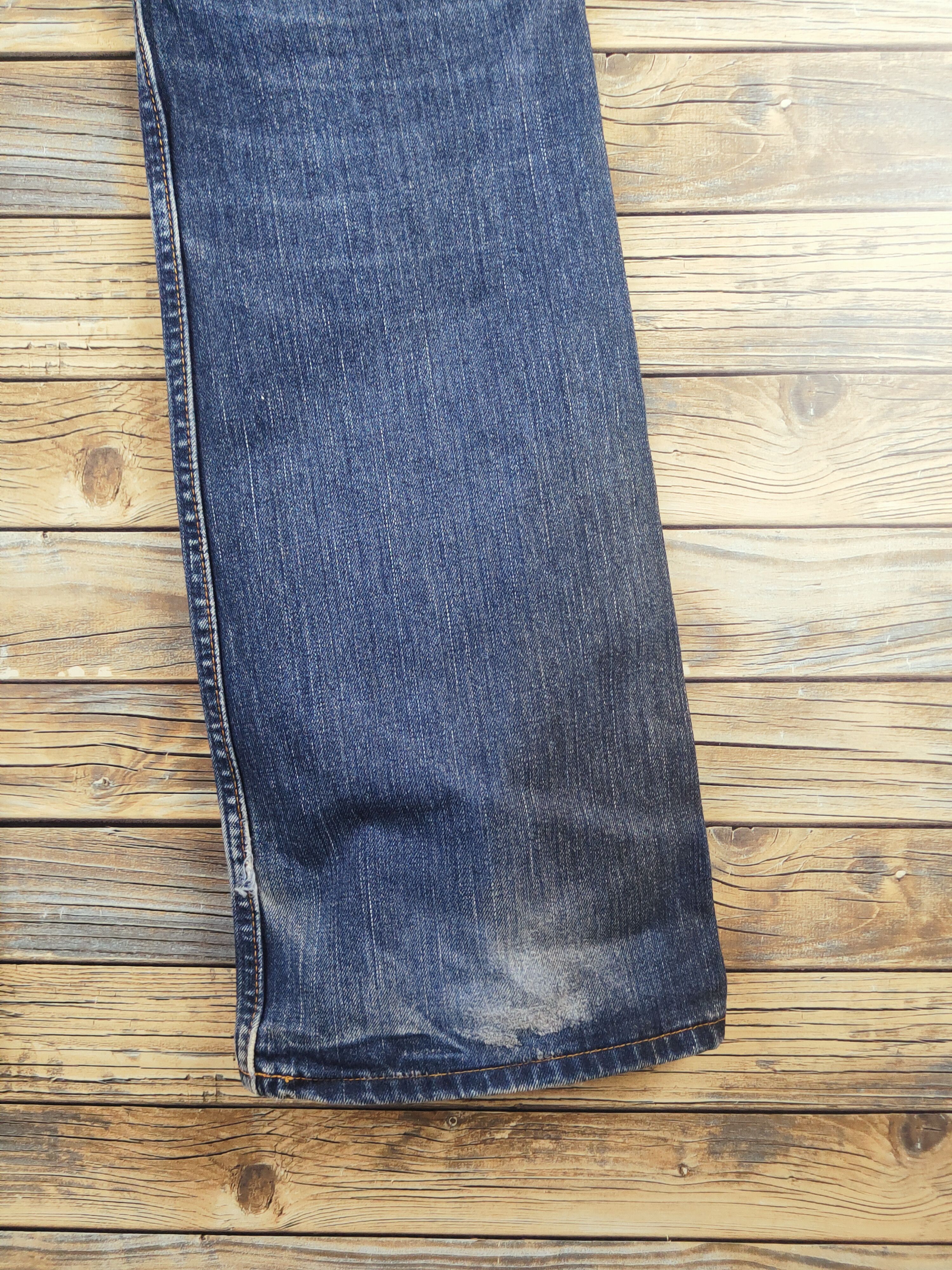 Levi's Levi's Dark Blue Distressed Ripped Jeans #S2806 Size US 32 / EU 48 - 12 Thumbnail