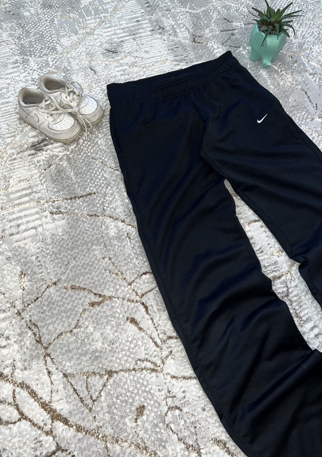 Nike × Vintage NIKE 00S VINTAGE 🦍 SWEATPANTS Y2K JOGGERS Size US 32 / EU 48 - 4 Thumbnail