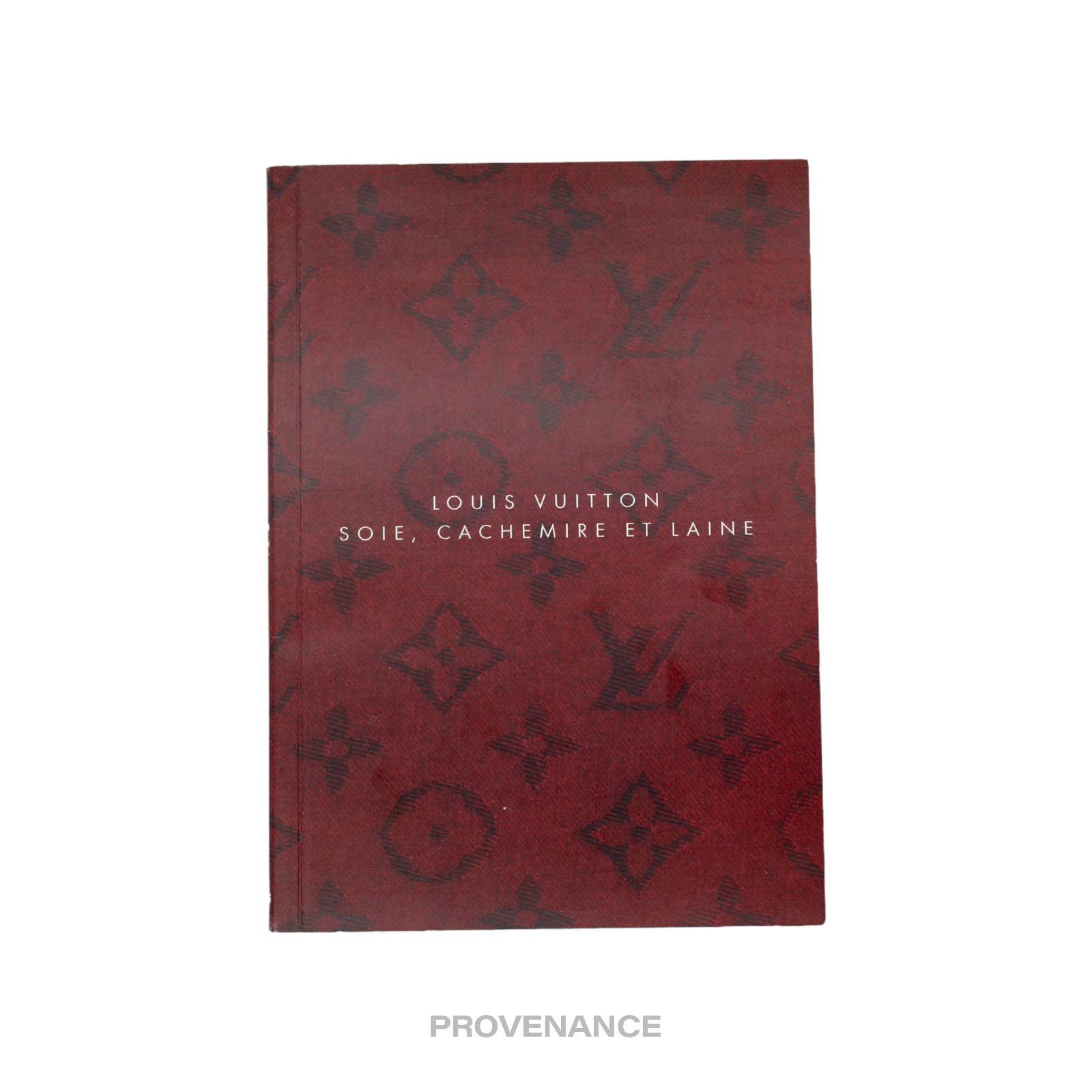 Louis Vuitton Le Catalogue Book Catalog / Soie, Cashmere, Wool Silk Look  Book