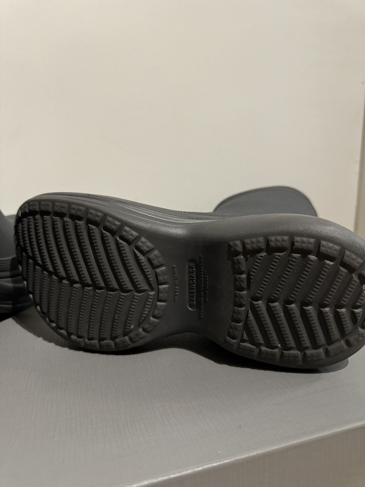 Balenciaga × Crocs Crocs x Balenciaga Clog Boot 2.0 'Dark Grey' Size US 8 / EU 41 - 6 Thumbnail