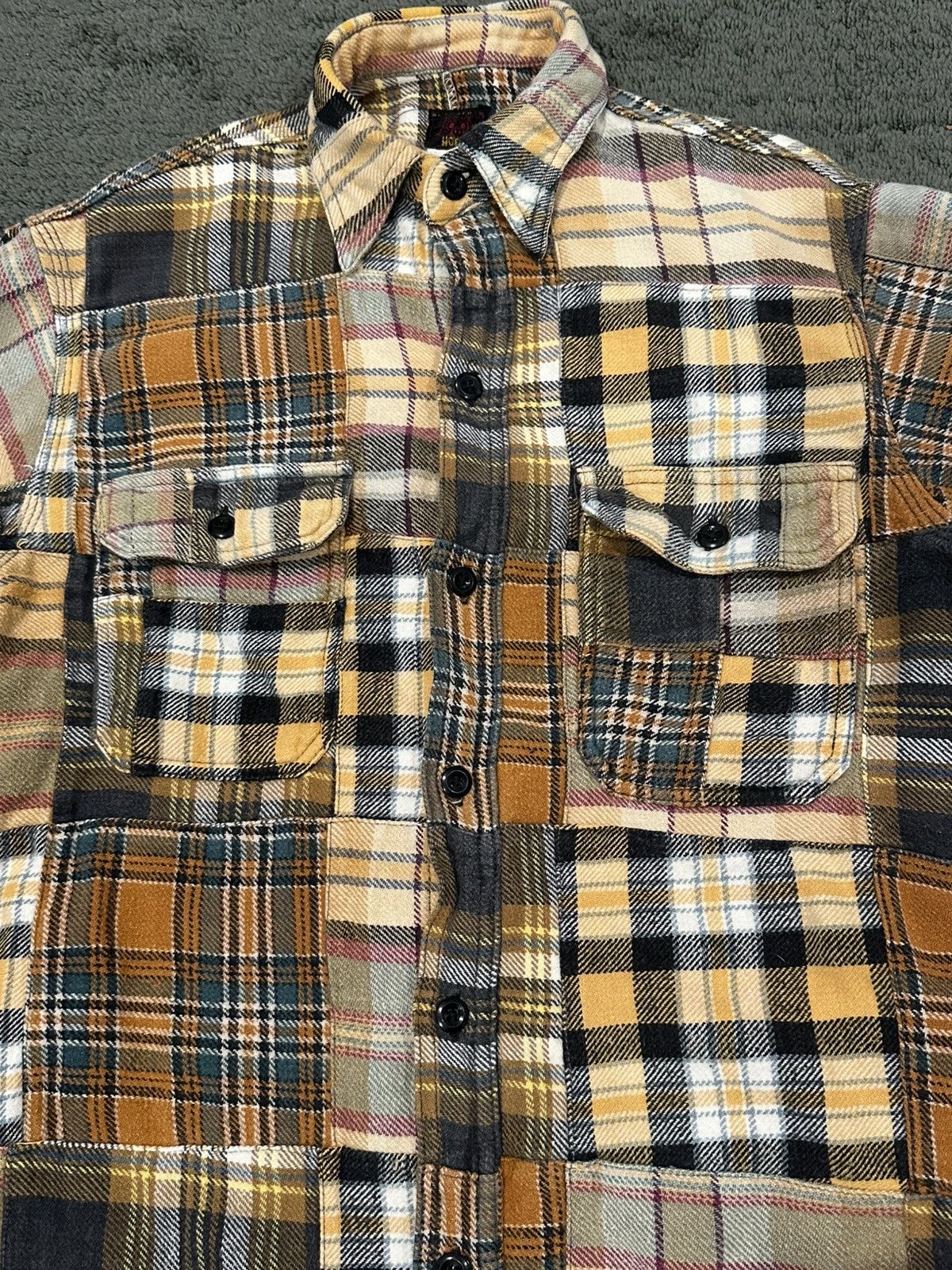 Nepenthes Nepenthes By Hoggs Patchwork Cut and Sew Flannel Needles Size US S / EU 44-46 / 1 - 4 Thumbnail