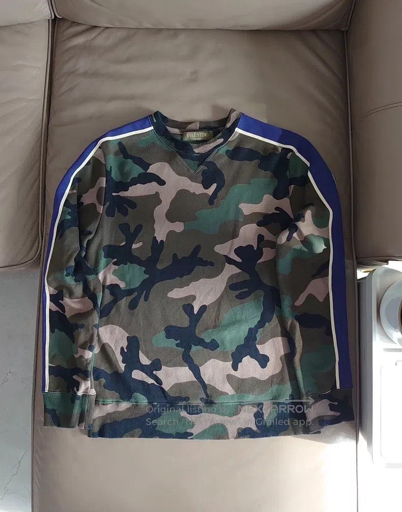 Valentino Valentino Camouflage sweatshirt Size US S / EU 44-46 / 1 - 1 Thumbnail