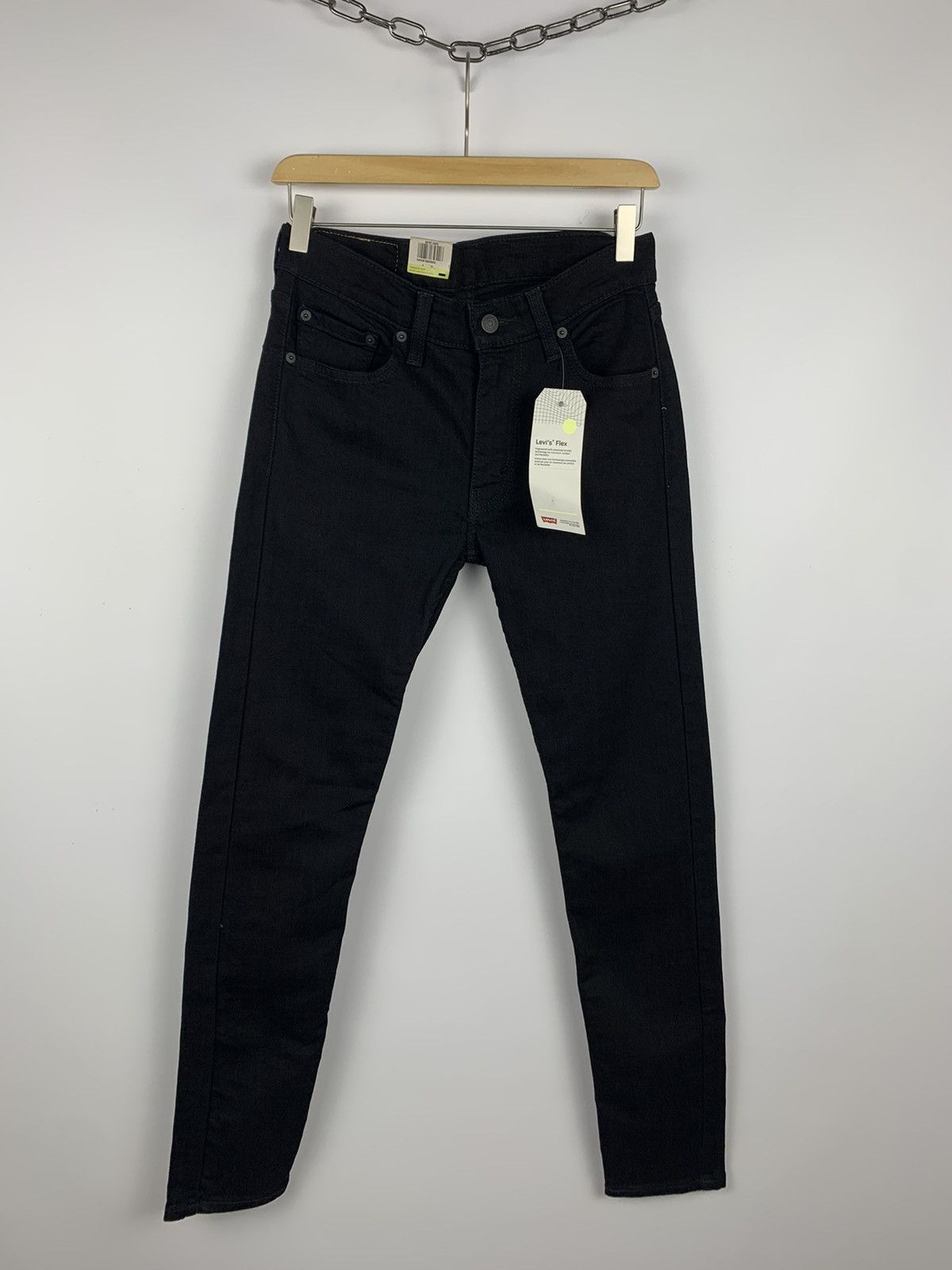 Levi's NWT Men’s Levi’s 519 Extreme Skinny Hi-Ball Black Jeans W30 Size US 30 / EU 46 - 6 Thumbnail