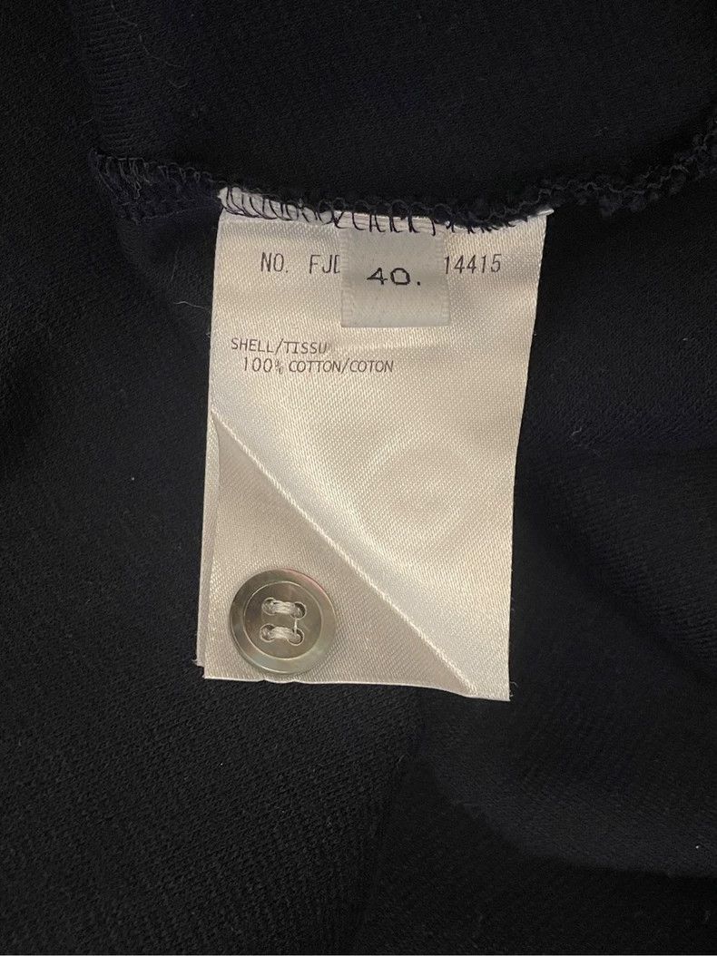 Thom Browne Thom browne Dark blue four-striped round-neck mid-sleeved s Size S / US 4 / IT 40 - 7 Thumbnail