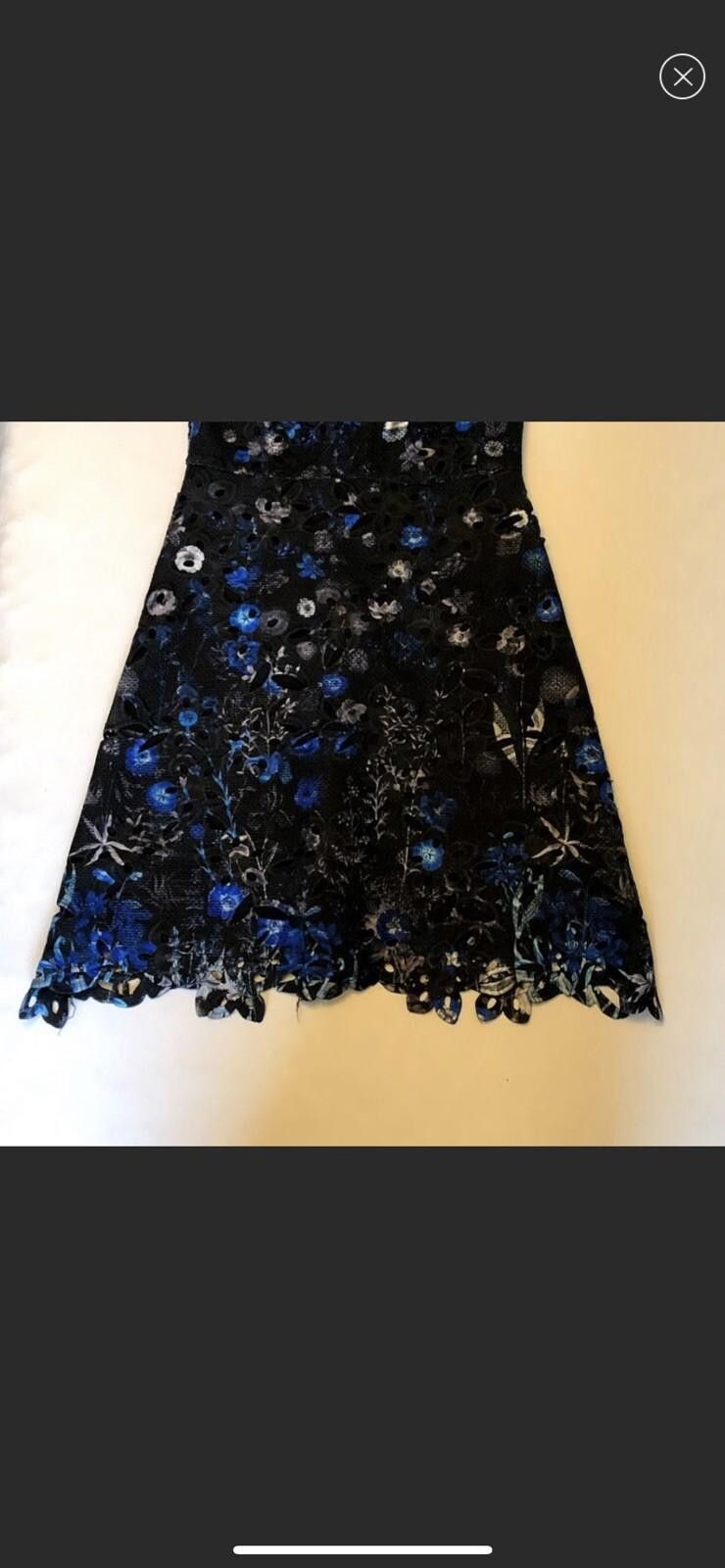 Elie Tahari Elie Tahari Lace Printed Dress Sz 16 $498 Size XXL / US 16-18 / IT 52-54 - 4 Thumbnail