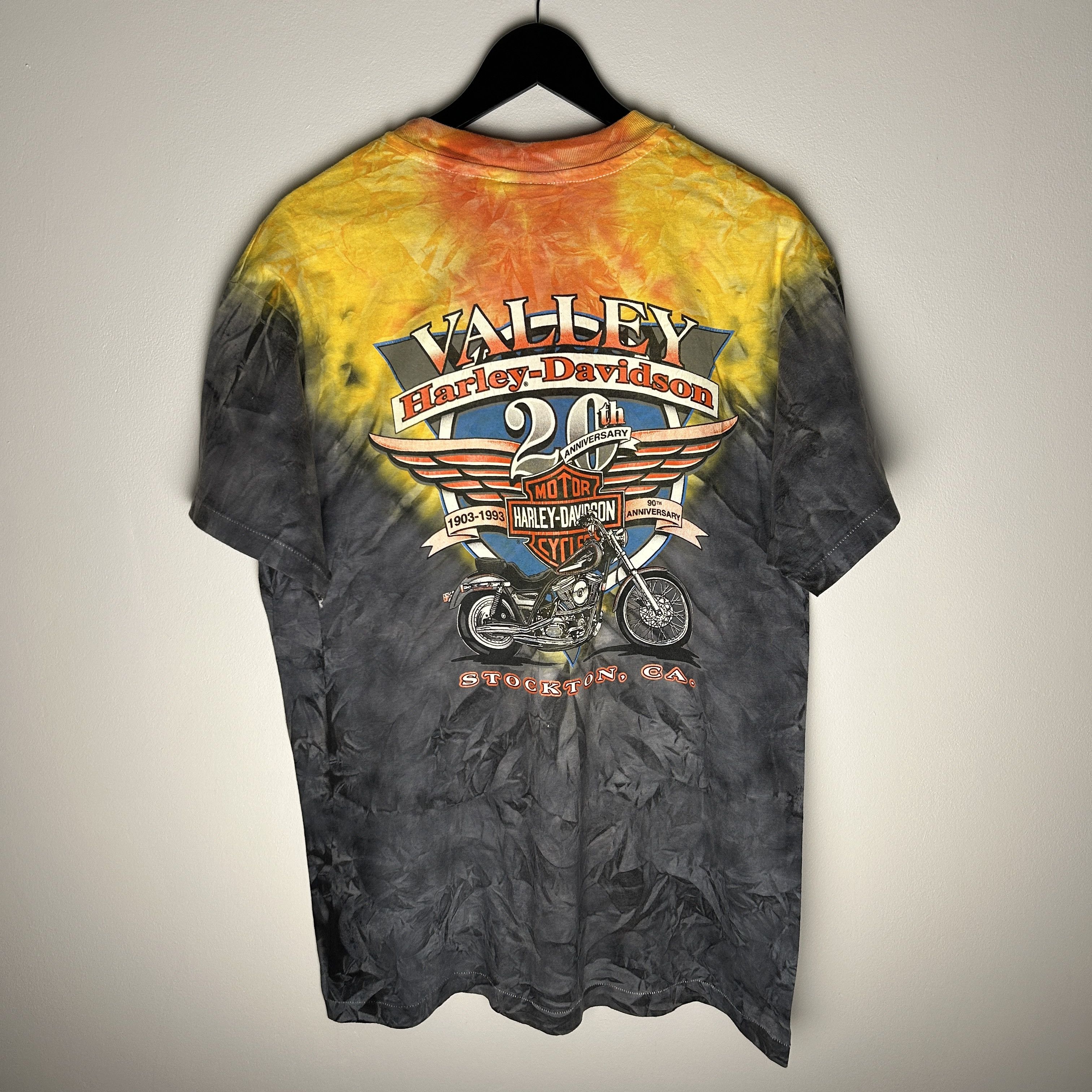 Harley Davidson Harley Davidson Can’t Chain The Power 1992 T-shirt Size US L / EU 52-54 / 3 - 2 Thumbnail