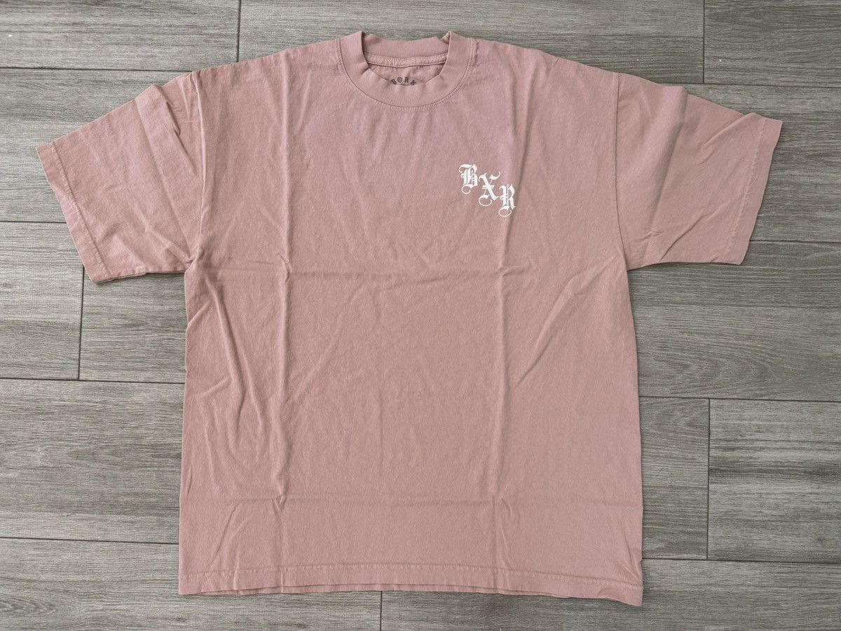 Born X Raised BORN X RAISED BlackLetter Jumbo Arch Tee Dusty Rose Sz Large Size US L / EU 52-54 / 3 - 1 Thumbnail