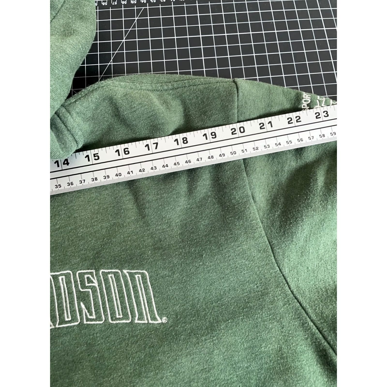 Harley Davidson Harley-Davidson Hoodie Mens Medium Green Drawstring Sweatshirt Embroidered Size US M / EU 48-50 / 2 - 7 Thumbnail
