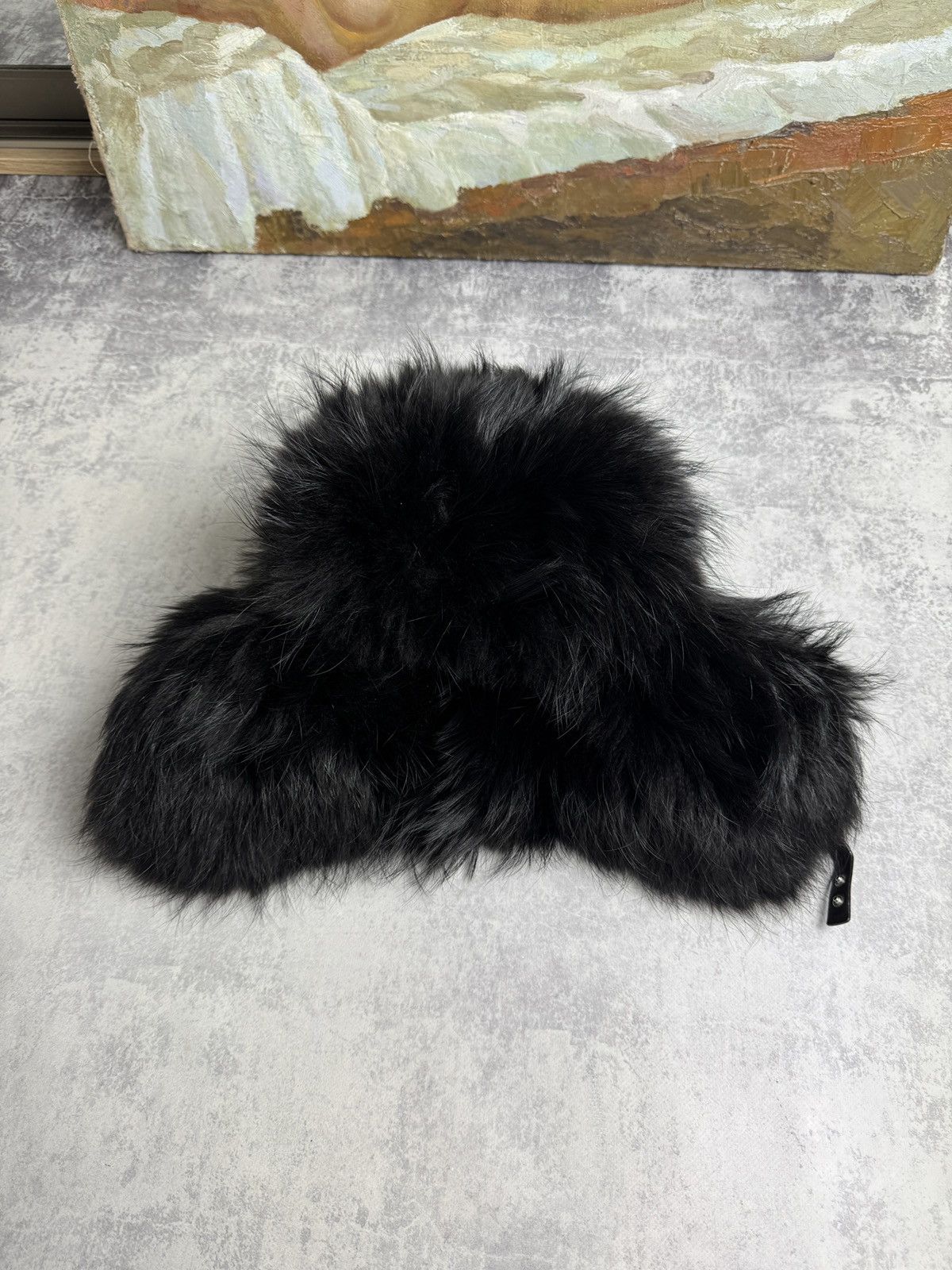 Prada Prada FW03 Asiatic Raccoon Real Fur Trapper Ushanka Hat Cap Size ONE SIZE - 1 Thumbnail